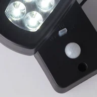 Lampy ogrodowe - Searchlight Solarna lampa ścienna LED PIR, czujnik ruchu - miniaturka - grafika 1
