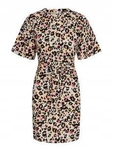 PIECES ARLEM DAMSKA SUKIENKA BEŻOWE CASUAL S XQA - Sukienki PIECES ARLEM DAMSKA SUKIENKA BEŻOWE CASUAL S XQA - Sukienki - miniaturka - grafika 1