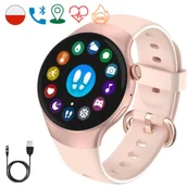 Smartwatch - Rubicon Classic Różowy - miniaturka - grafika 1