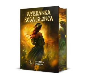 Wybranka boga słońca (barwione brzegi) - Ewelina Kasiuba - Fantasy - miniaturka - grafika 1