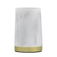 Kubki na szczoteczki do zębów - Kubek łazienkowy Jotta Bianco marmur/złoto taki jak na zdjęciu - miniaturka - grafika 1