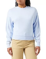 Swetry damskie - United Colors of Benetton Damski sweter z kapturem Maglia G/C M/L 3hqld101o, niebieski 915, XS - miniaturka - grafika 1