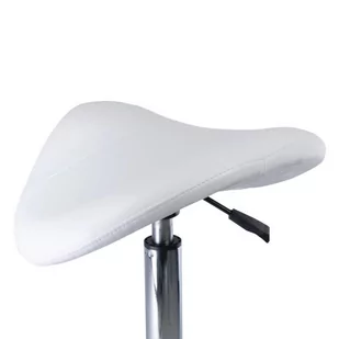 Taboret kosmetyczny BD-9909 Szary - Krzesła i taborety kosmetyczne - miniaturka - grafika 2