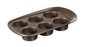 Formy do ciast - Pyrex TACA DO PIECZENIA 6 MUFFIN ASIMETRIA zakupy dla domu i biura 40573 - miniaturka - grafika 1