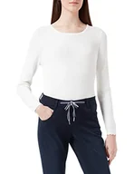 Swetry damskie - Object Damski sweter objharriet L/S Knit NOOS Pulower, Cloud Dancer, XS - miniaturka - grafika 1