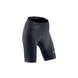 Spodenki rowerowe damskie NORTHWAVE ACTIVE WMN bez szelek czarne - Spodenki rowerowe - miniaturka - grafika 1