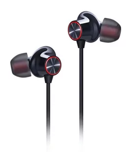 OnePlus Bullets Wireless 2 czarne - Słuchawki - miniaturka - grafika 1