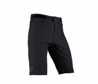 Spodenki rowerowe - Leatt spodenki rowerowe Mtb Trail 3.0 Black Czarny XL - miniaturka - grafika 1