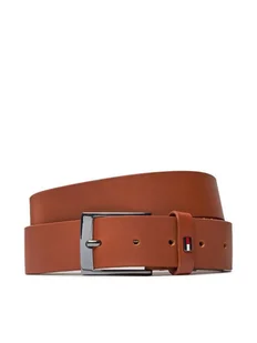 Tommy Hilfiger Pasek Męski Adan Leather 3.5 AM0AM12052 Brązowy - Paski - miniaturka - grafika 1