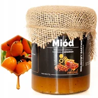 Miód - MIÓD Z Rokitnikiem 410g Nektarowy Kremowany Polskie Pasieki Polski Rokitnik - miniaturka - grafika 1