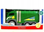 Samochody i pojazdy dla dzieci - Śmieciarka św/dźw z ruchomym koszem SAC382 - miniaturka - grafika 1