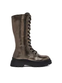 Buty dla dziewczynek - DeeZee Kozaki CEO-CS6379-03 Złoty - miniaturka - grafika 1