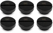Chłodzenie wodne - Alphacool Eiszapfen Korki uszczelniające G1/4 czarne - 6er Pack - miniaturka - grafika 1