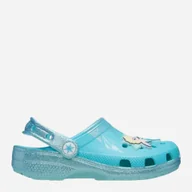 Buty dla dziewczynek - Crocs Classic Frozen Elsa Clog Kids 210235-90H Niebieskie 33/34 - miniaturka - grafika 1
