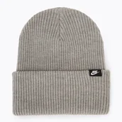 Czapki damskie - Czapka zimowa Nike Peak Futura Beanie dark grey heather WYSYŁKA W 24H 30 DNI NA ZWROT - miniaturka - grafika 1
