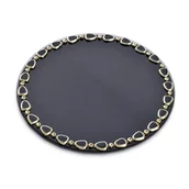 Świece - Podstawka pod świece Elia Black 20 cm - miniaturka - grafika 1