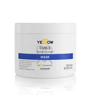 Maski do włosów - ALFAPARF YELLOW CURLS MASKA WŁOSY KRĘCONE 500ML - miniaturka - grafika 1