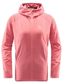 Kurtki damskie - Haglöfs Kurtka polarowa "Mirre" w kolorze jasnoróżowym - miniaturka - grafika 1