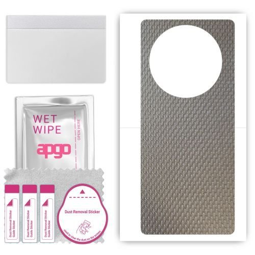 folia naklejka skórka strukturalna na TYŁ do Vivo X Fold3 Pro - Aluminium krople - apgo SKINS