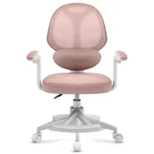 Fotele i krzesła biurowe - Fotel MARK ADLER Junior 4.5 Różowy - miniaturka - grafika 1