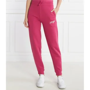 HUGO Spodnie dresowe Easy Jogger 3 | Relaxed fit - Dresy damskie - miniaturka - grafika 1