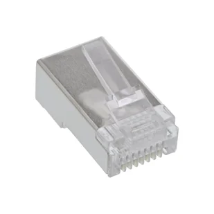 InLine 73098T wtyczka RJ-45 Przezroczysty 73098T - Adaptery i przejściówki - miniaturka - grafika 1