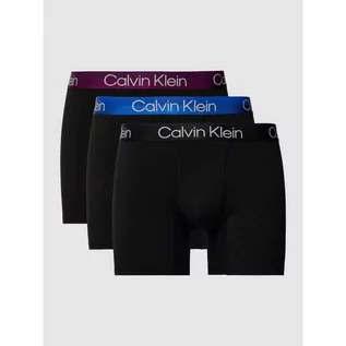 Bielizna nocna - Bokserki z elastycznym pasem w zestawie 3 szt. - Calvin Klein Underwear - grafika 1