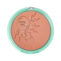 Lovely Lovely Puder brązujący do twarzy i ciała Sunny Powder z drobinkami złota 23g - Bronzery i konturowanie twarzy - miniaturka - grafika 1