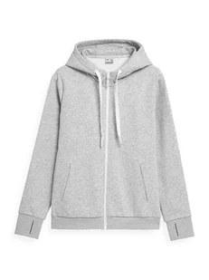 4F Bluza w kolorze szarym - Kurtki i kamizelki sportowe damskie - miniaturka - grafika 1