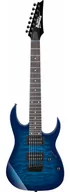 Gitary elektryczne - Ibanez GRG 7221 QA TBB Transparent Blue Burst gitara elektryczna siedmiostrunowa - miniaturka - grafika 1