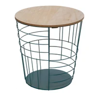 Ławy i stoliki kawowe - Stolik kawowy kosz KUMI POP, Ø 41 x 40 cm - miniaturka - grafika 1