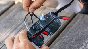 RUDY PROJECT Okulary przeciwsłoneczne SPINSHIELD AIR pink fluo multilaser red - Okulary sportowe - miniaturka - grafika 7