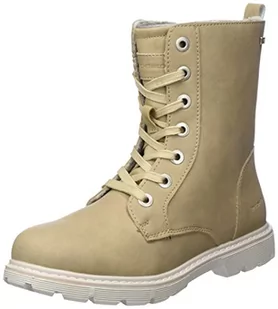 Tom Tailor 4274001 półdługie kozaki, beżowe, 39 EU - Kozaki damskie - miniaturka - grafika 1