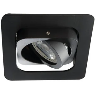 Kanlux Oczko halogenowe Alren R DTL-B 26757 lampa sufitowa wpuszczana downlight 1x35W GU10 czarne - Lampy sufitowe - miniaturka - grafika 1