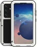 Etui i futerały do telefonów - LOVE MEI Etui Pancerne + szkło Powerful do Galaxy S24, białe - miniaturka - grafika 1
