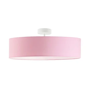 Żyrandol do pokoju dziewczynki WENECJA fi - 60 cm - kolor różowy - Lampy sufitowe - miniaturka - grafika 1