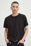 Koszulki męskie - Medicine t-shirt bawełniany męski kolor czarny gładki - miniaturka - grafika 1