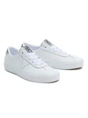 Trampki damskie - Vans Skórzane sneakersy w kolorze białym - miniaturka - grafika 1