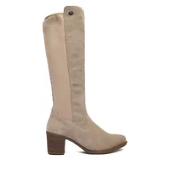 Kozaki damskie - Kozaki Rieker CEO-Y2050-60 Szary - miniaturka - grafika 1