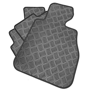 Zestaw gumowych dywaników samochodowych kompatybilny / zamiennik dla Mini BMW Mini (R56) (roczniki 2007-2013) dopasowane maty, wytrzymałe, wodoodporne, antypoślizgowe - Dywaniki samochodowe - miniaturka - grafika 1