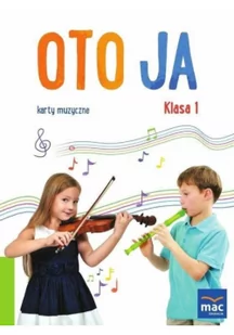 Oto ja SP 1 Karty muzyczne + zakładka - Podręczniki dla liceum - miniaturka - grafika 1