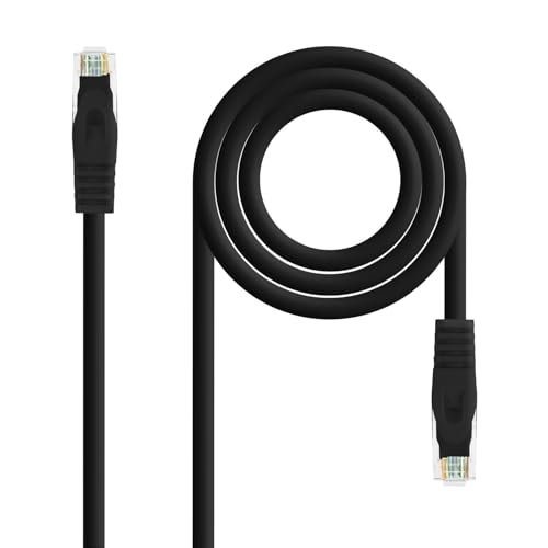 Kabel sieciowy LSZH Cat.6A UTP Kaliber AWG24, czarny, o długości 25 cm, idealny do szybkich i wysokiej jakości połączeń sieciowych, odporny na rozprzestrzenianie się płomienia.