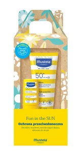 Mustela Sun Zestaw Fun In The Sun (Mleczko 100ml + Sztyft przeciwsłoneczny 9ml) - Balsamy i kremy do opalania - miniaturka - grafika 1