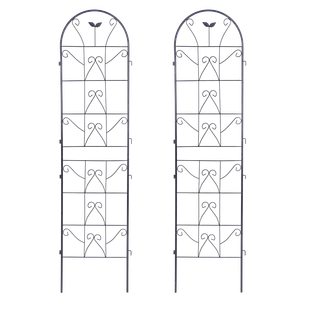 2x Podpórka do roślin 190x55 cm - wzór kwiatowy - Cultivo - Pozostałe akcesoria do uprawy roślin 2x Podpórka do roślin 190x55 cm - wzór kwiatowy - Cultivo - Pozostałe akcesoria do uprawy roślin - miniaturka - grafika 1