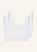 Biustonosze - Falke Biustonosze Bustier Daily Comfort, 2 Szt. weiss - miniaturka - grafika 1