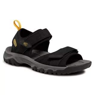 Sandały damskie - Keen Sandały Targhee III Open Toe H2 1024865 Black/Yellow - grafika 1