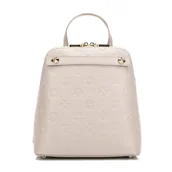 Plecaki - Damski plecak skórzany w monogram trapezowy - miniaturka - grafika 1