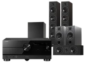 Kino domowe - Yamaha RX-A6A (czarny) + Diva 6 + 3 + 7 (czarny) + Basso 880 - miniaturka - grafika 1