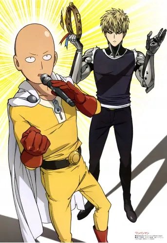 Plakat Anime One Punch Man opm_002 A1+ (custom)