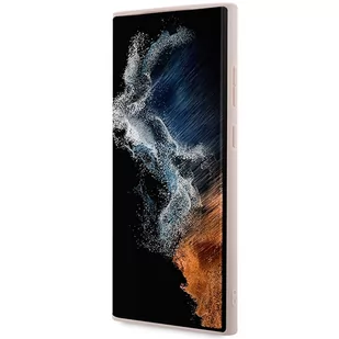 Guess GUHMS24LG4GFRP S24 Ultra S928 różowy/pink hardcase 4G Collection Leather Metal Logo MagSafe - Etui i futerały do telefonów - miniaturka - grafika 4